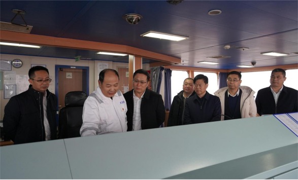 省紀(jì)委監(jiān)委派駐江蘇交控紀(jì)檢監(jiān)察組組長(zhǎng)周奇恒 調(diào)研江蘇遠(yuǎn)洋